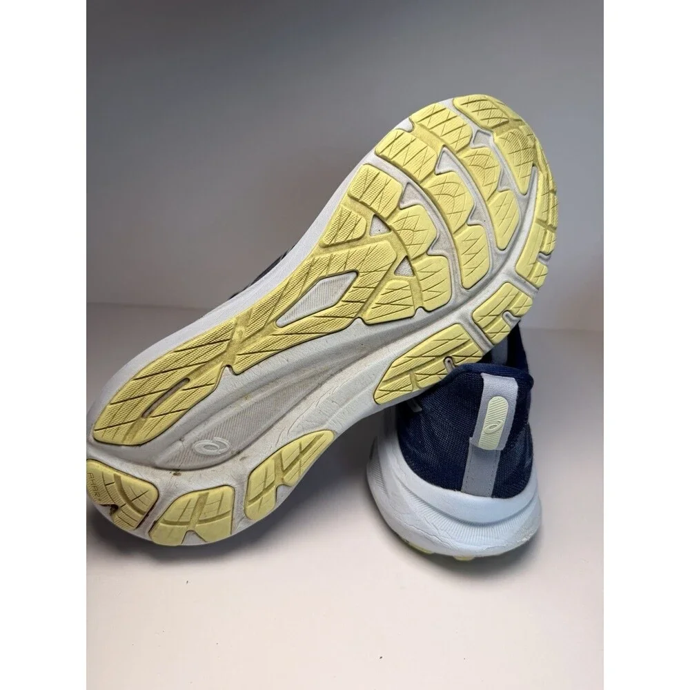 ASICS GT-2000 13 Navy Blue / Light Yellow Men's Running Shoes Size 10.5